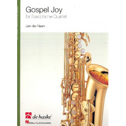 Gospel Joy : for 4 saxophones (AATBar) - Jan de Haan