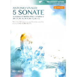 5 Sonate (+Download) : - Antonio Vivaldi