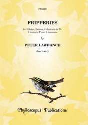 Fripperies  (Score only) wind ensemble - Peter Lawrance