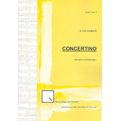 Concertino : für Klarinette und Akkordeon - Alois Wimmer
