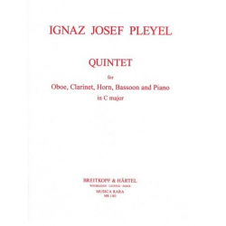 Quintett C-Dur : für Oboe, Klarinette, - Ignaz Joseph Pleyel