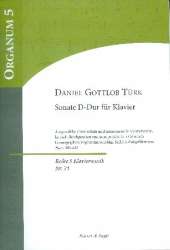 Sonate D-Dur : für Klavier - Daniel Gottlob Türk