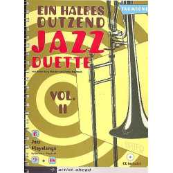 Ein halbes Dutzend Jazz-Duette Band 2 (+CD) : - Hans-Jörg Fischer
