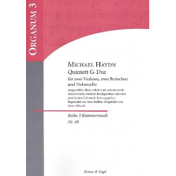 Quintett G-Dur -Johann Michael Haydn / Arr.Hans Albrecht