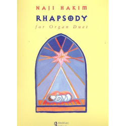 Rhapsody : for organ 4 hands - Naji Hakim