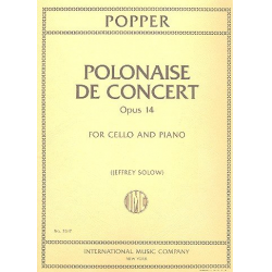 Polonaise de concert op.14 : für - David Popper