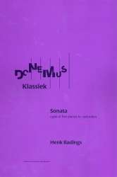 Sonata : cycle of 5 pieces for accordion - Henk Badings