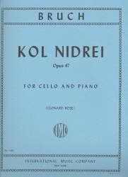 Kol nidrei op.47 for cello and piano - Max Bruch / Arr. Leonard Rose