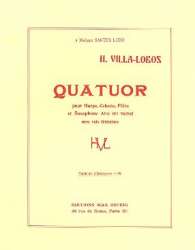 Quatuor : pour harpe, celesta, flute, - Heitor Villa-Lobos