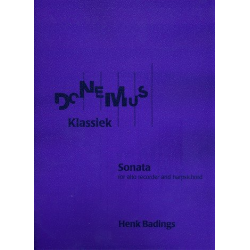 Sonata : -Henk Badings