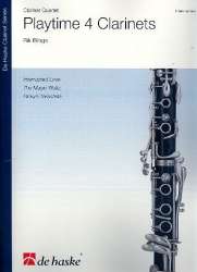 Playtime : for 4 clarinets - Rik Elings