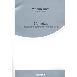 Czardas : für 8 Blockflöten - Vittorio Monti