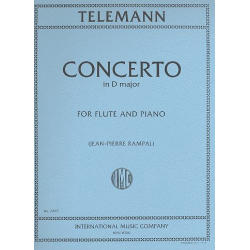 Concerto D major : for flute and -Georg Philipp Telemann
