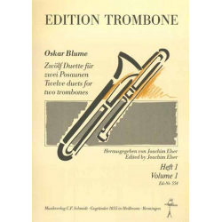 12 Duette Band 1 (Nr.1-6) - Oskar Blume