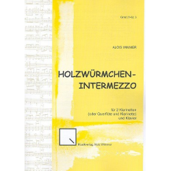 Holzwürmchen-Intermezzo : für 2 Klarinetten - Alois Wimmer