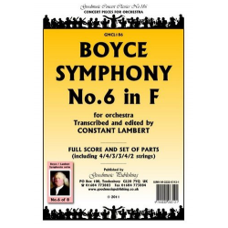 Symphony No.6 (Lambert) Pack Orchestra - William Boyce