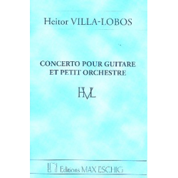 Concerto : pour guitare et petit orchestre - Heitor Villa-Lobos
