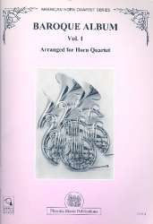 Baroque Album vol.1 : for 4 horns - Johann Sebastian Bach