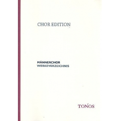 Katalog Männerchor Tonos 2013