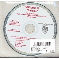 Ballads vol. 32 : CD -Jamey Aebersold