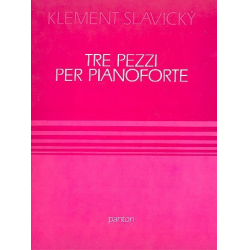 3 Stücke : für Klavier - Klement Slavicky
