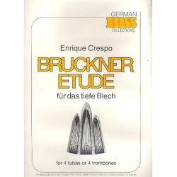 Bruckner Etüde für das tiefe Blech (4 Tubas) - Anton Bruckner / Arr. Enrique Crespo