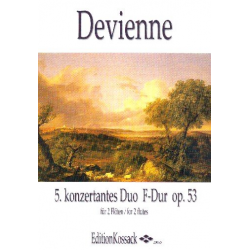 Konzertantes Duo F-Dur Nr.5 op.53 : - Francois Devienne