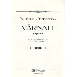 Varnatt : for mixed chorus - Wilhelm Stenhammar