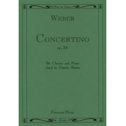 Concertino op.26 : - Carl Maria von Weber
