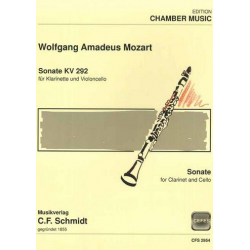 Sonate KV292 : für Klarinette und Violoncello - Wolfgang Amadeus Mozart