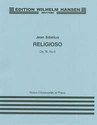 Religioso op.78,3 : für Violine - Jean Sibelius