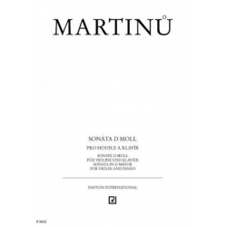Sonate d-Moll : - Bohuslav Martinu