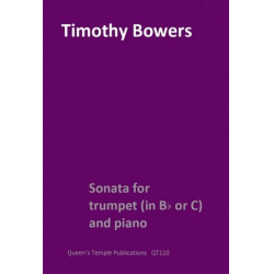 Sonata : for trumpet and piano - Timothy Bowers