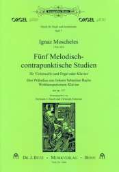 5 melodisch-contrapunktische Studien - Ignaz Moscheles