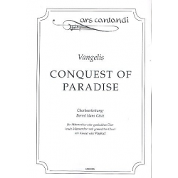 Conquest of Paradise : für gem Chor - Toni Völker