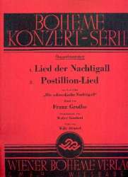 Postillon-Lied  und  Lied der Nachtigall : - Franz Grothe