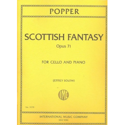 Scottish Fantasy op.71 : for cello and piano - David Popper
