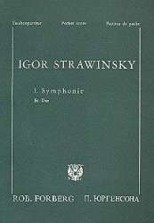 SINFONIE NR.1 OP.13 : FUER - Igor Strawinsky