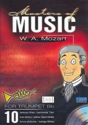 Masters of Music (+CD) : 10 berühmte - Wolfgang Amadeus Mozart