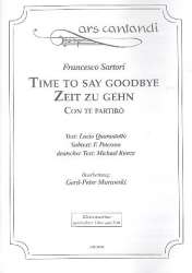 Time to say Goodbye : für Soli, - Francesco Sartori