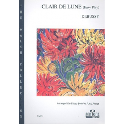Clair de lune : for easy piano - Claude Achille Debussy