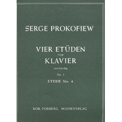 Etüde op.2,4 : - Sergei Prokofieff