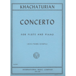 Concerto : for flute and piano -Aram Khachaturian