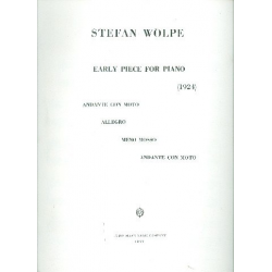 Early Piece : - Stefan Wolpe