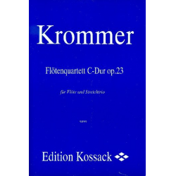 Quartett C-Dur op.23 : für Flöte - Franz Krommer