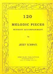 120 Melodic Pieces without Accompaniment - Josef Schantl