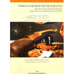3 Baroque Sonatas :