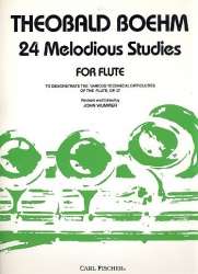 24 melodious Studies op.37 : - Theobald Boehm