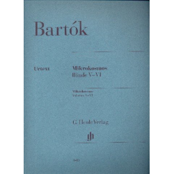 Mikrokosmos Bände 5-6 : - Bela Bartok