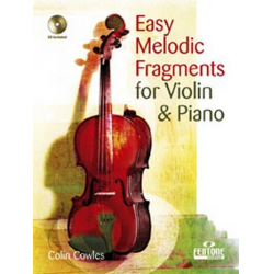 Easy Melodic Fragments (+CD) : - Colin Cowles